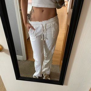 Roxy linen Straight beach pants S